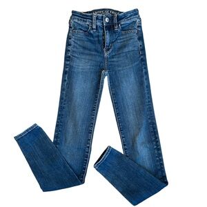AMERICAN EAGLE Women's Hi-Rise Jeggings size 000 Reg